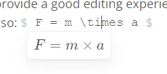 MarkText equation example